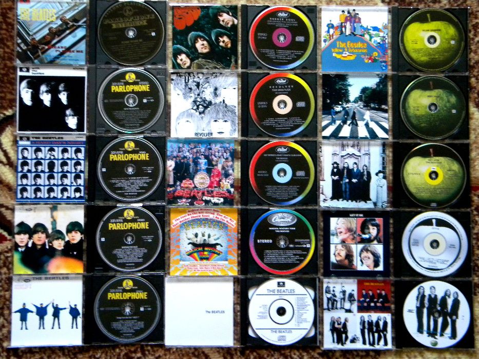 Полная коллекция CD Beatles в формате МР