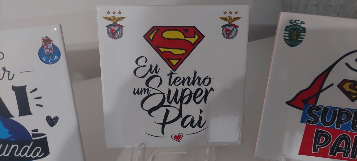 Azulejo personalizado melhor Pai