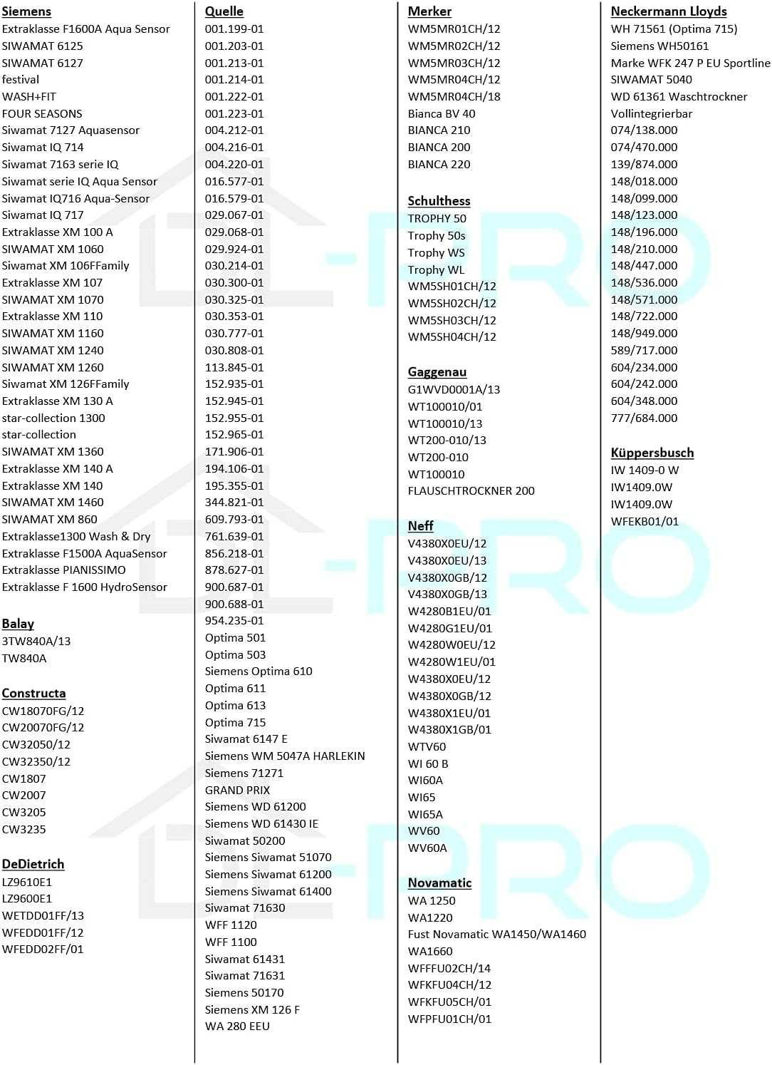 DL-pro 2000W  нагрівальний елемент для Bosch Siemens 263726 00263726