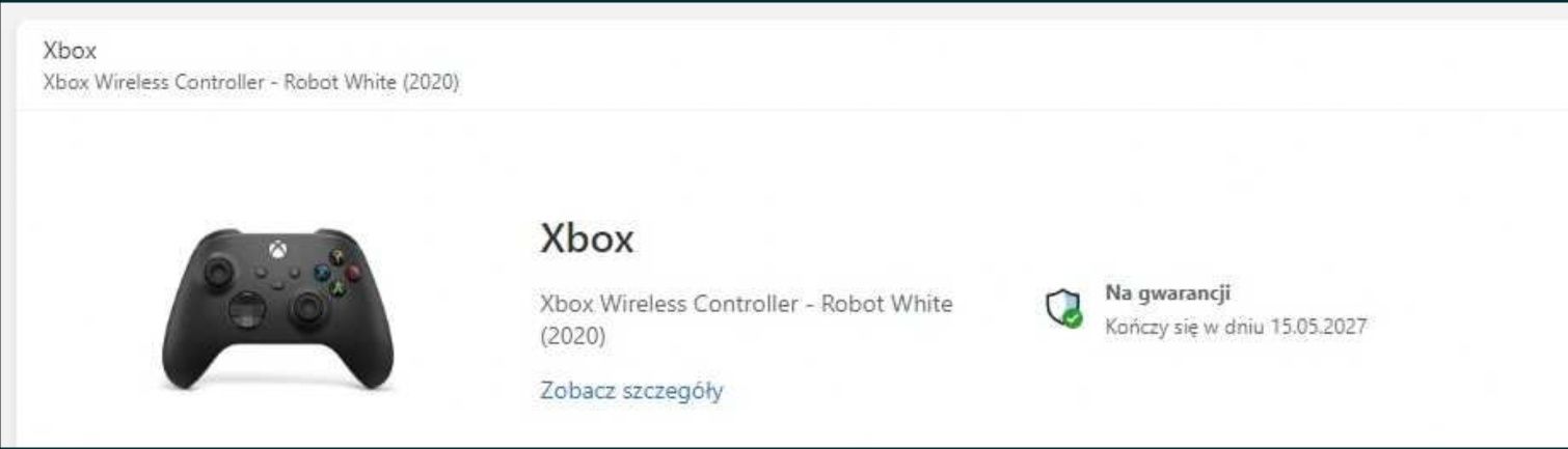 Pad Gamepad Microsoft Xbox Series Biały Zaplombowany Nowy GW 05.2027