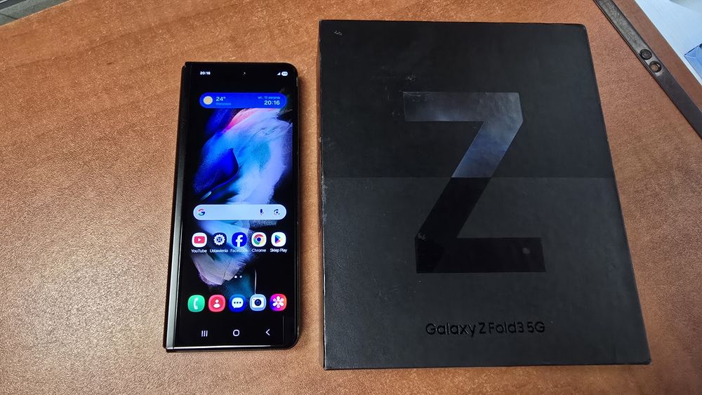 Samsung Galaxy Z Fold 3 5G Dual Sim 512GB/12GB RAM czarny, stan bdb
