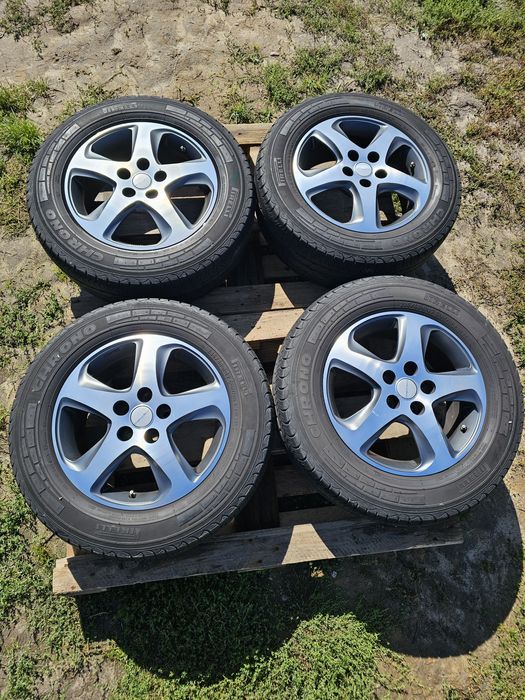 4x Felgi aluminiowe Irmscher 5x118  17"z oponami Pirelli  Fiat Ducato