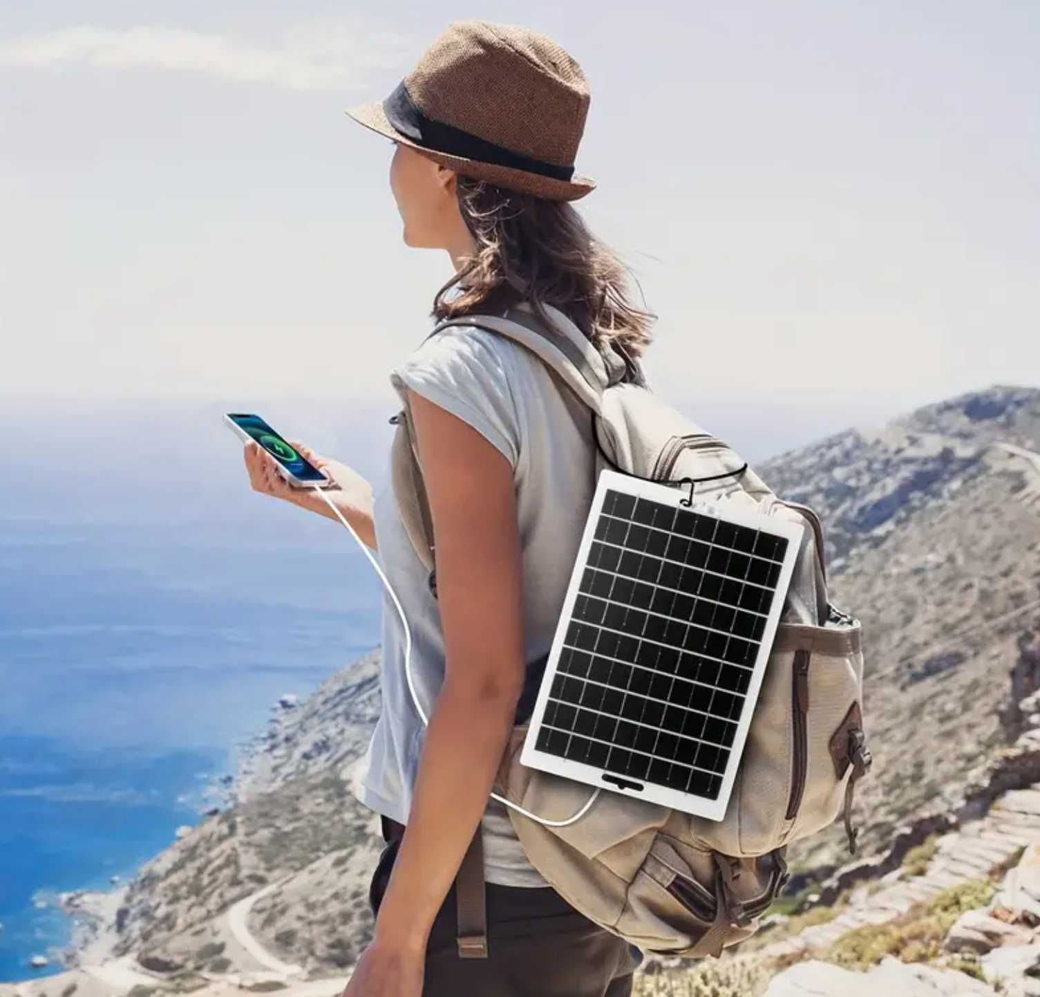 Carregamento de telemóvel e afins (carreg. Solar)