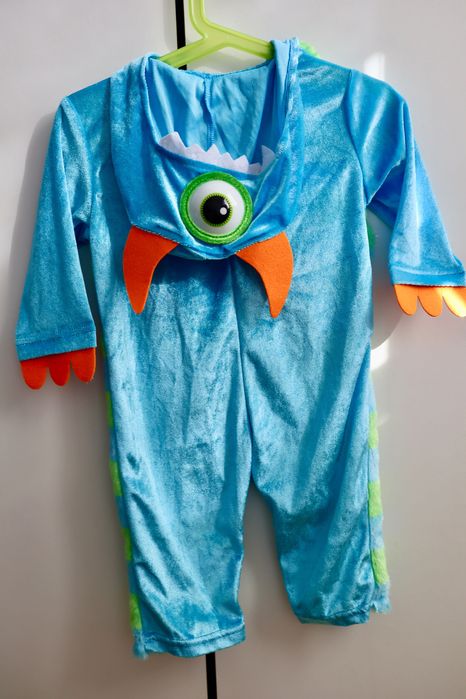 Strój kostium potworek potwór nowy z metką, rozmiar 68-74 #230