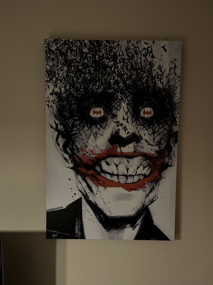 Sprzedam obraz na płótnie JOKER edycja limitowana 60x90 cm