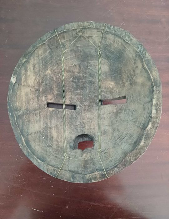 Máscara/Estátua Africana em Madeira