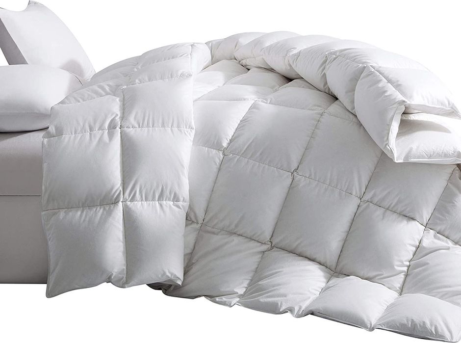 Kołdra Premium ze 100% białego gęsiego puchu 135 x 200 cm