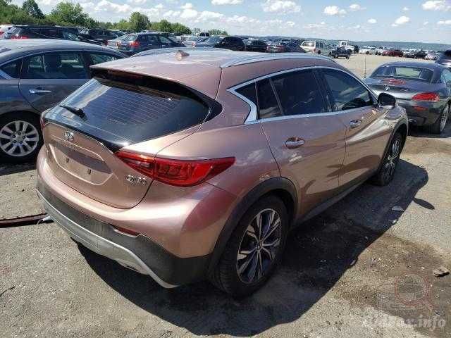 РАЗБОРКА INFINITI QX30 капот крыло дверь бампер багажник фара мотор