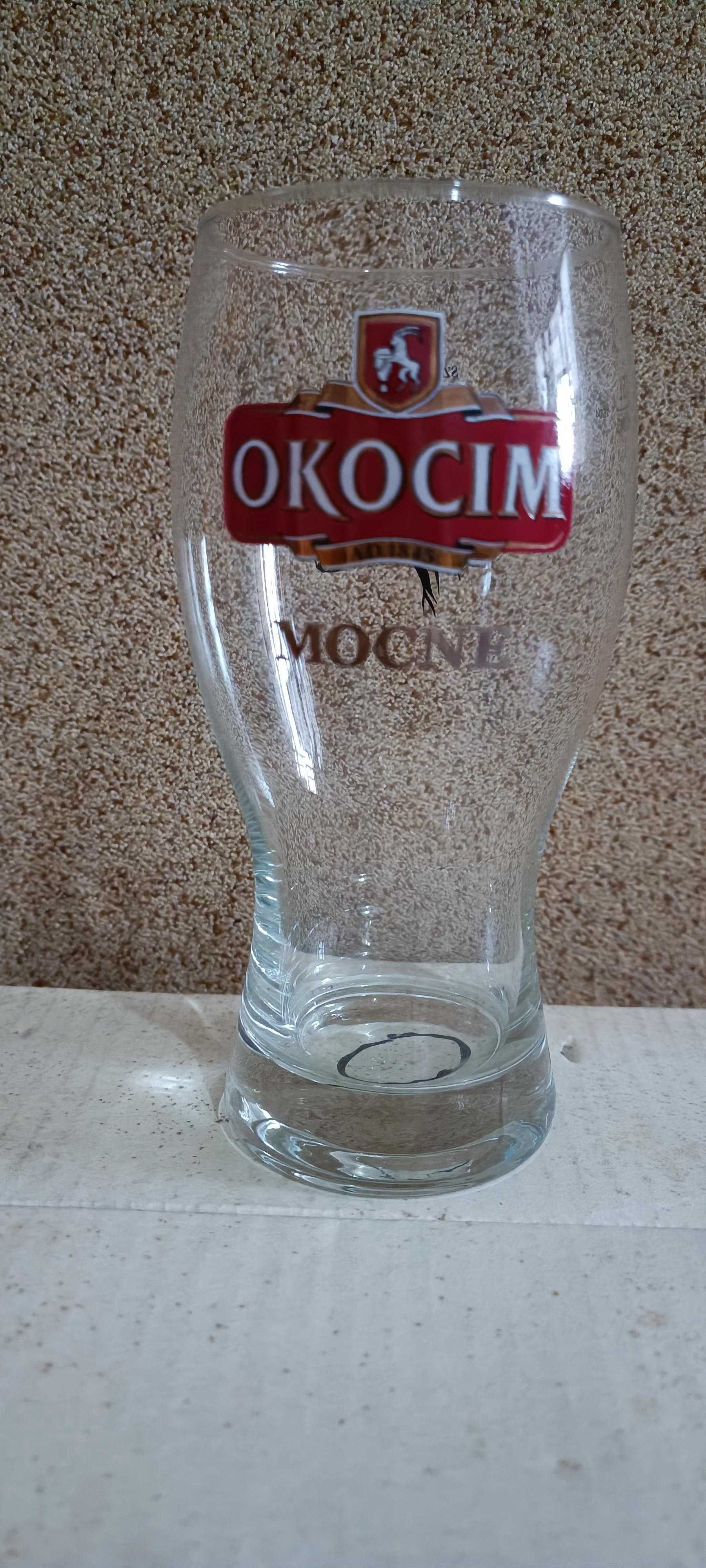 Szklanka Okocim mocne, kolekcjonerska 0,5 l Koń