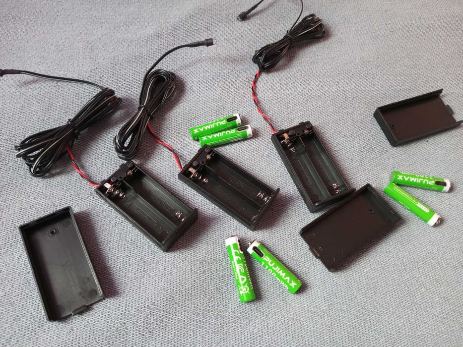 Муляж сигнализации на двух пальчиках АА или на аккумуляторах