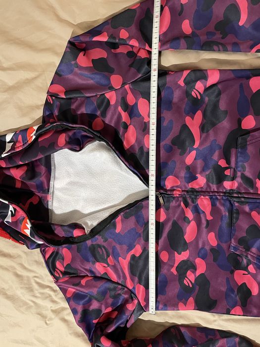 Bluza z kapturem z pelnym zamkiem shark monster jak WGM