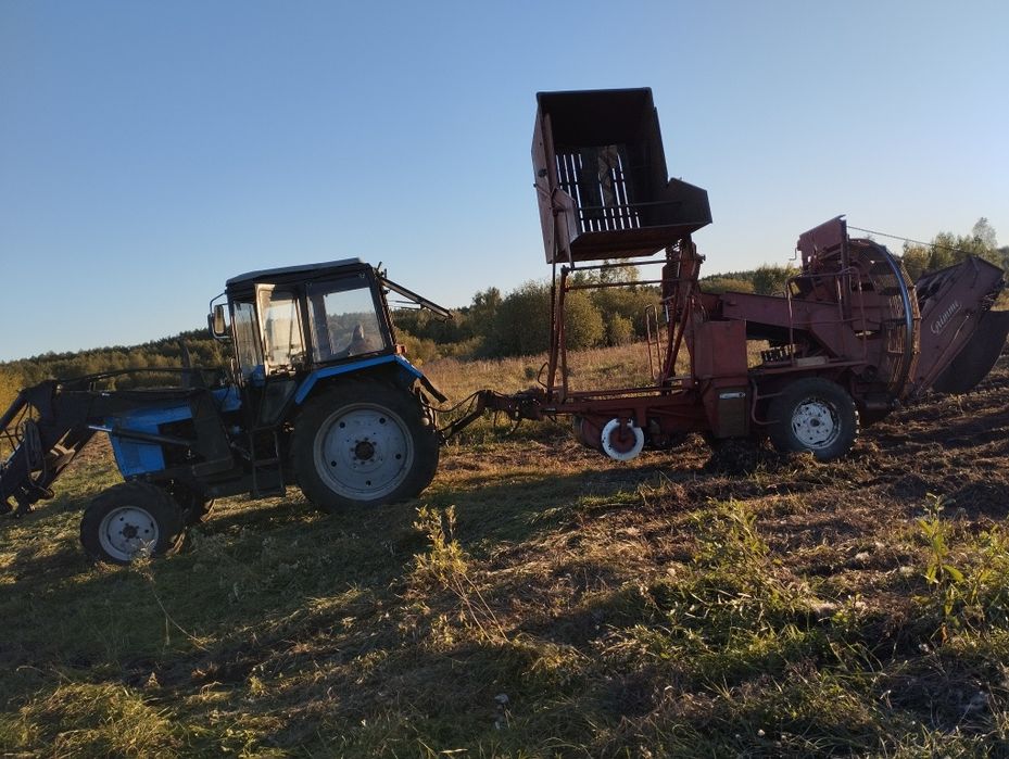 Картопляний комбайн Грімме