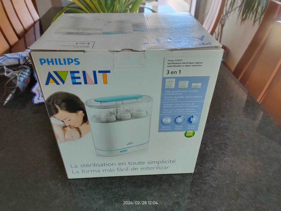 Esterilizador biberões Philips Avent