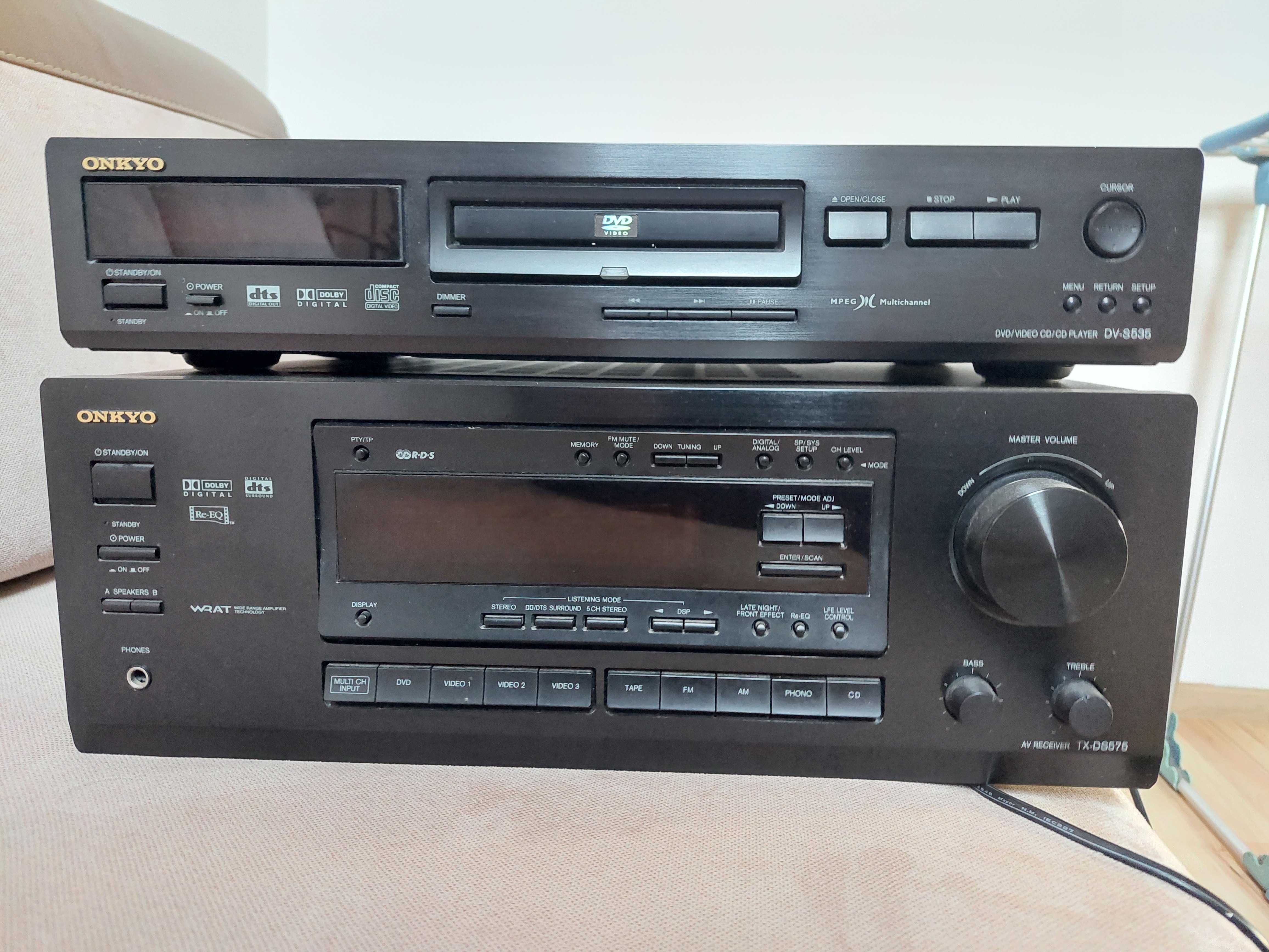 Amplituner +DVD ONKYO