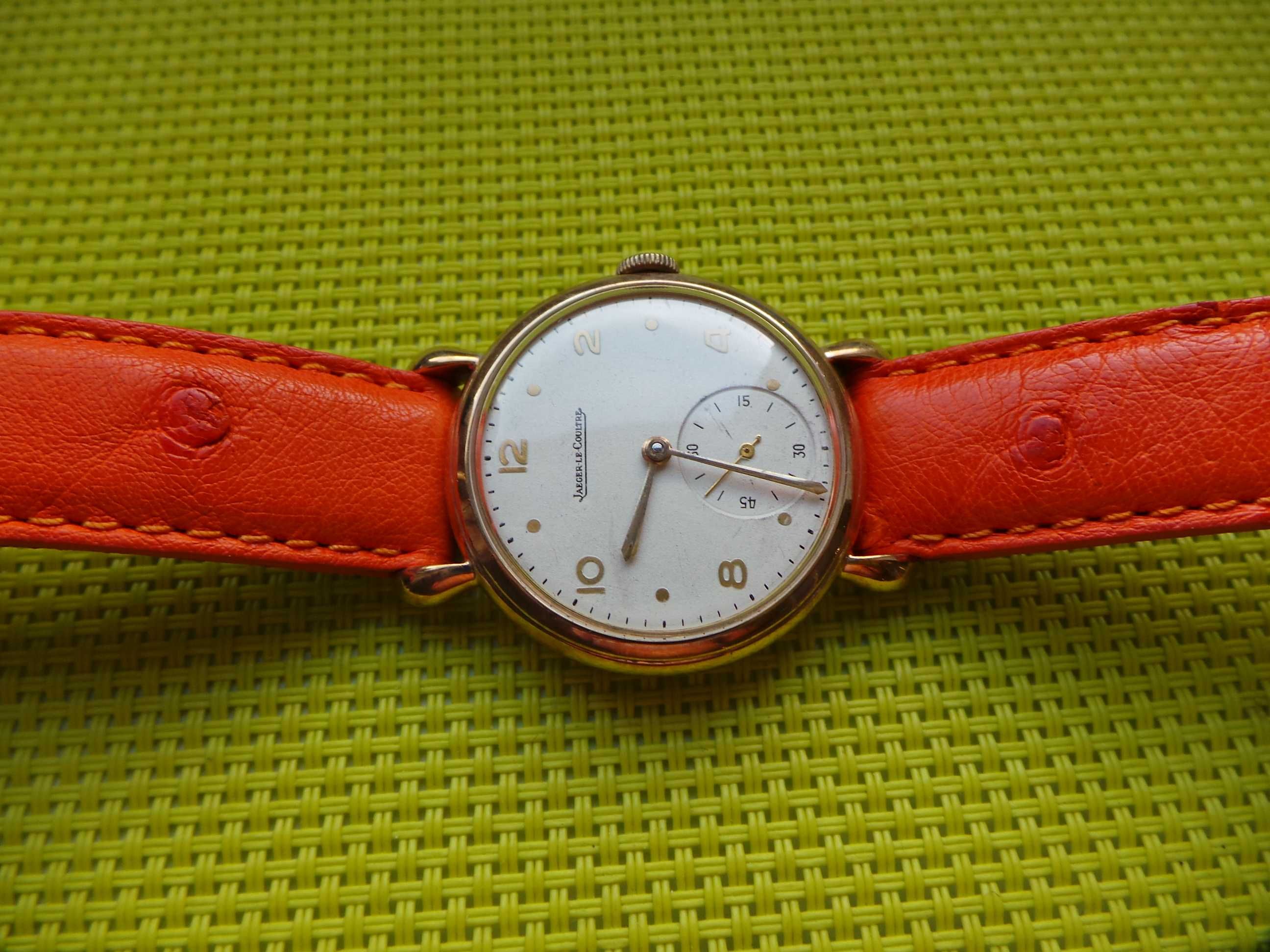 Złoty zegarek Jaeger-LeCoultre Vintage 9k