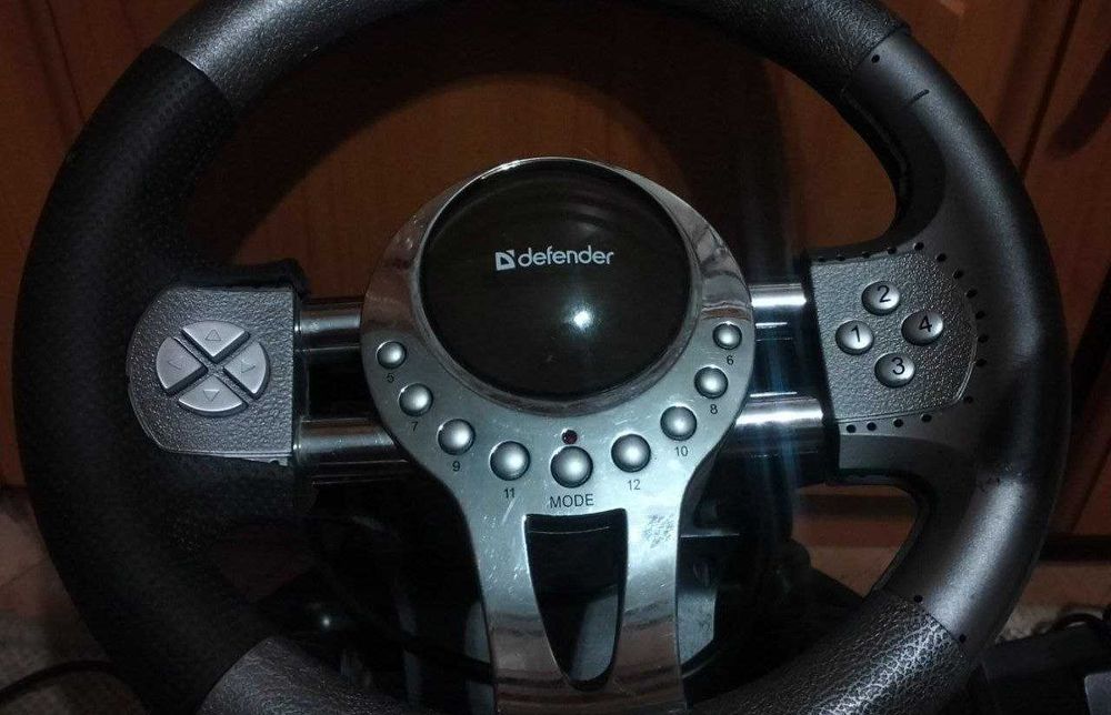 Ігровий руль/кермо Defender Forsage GTR