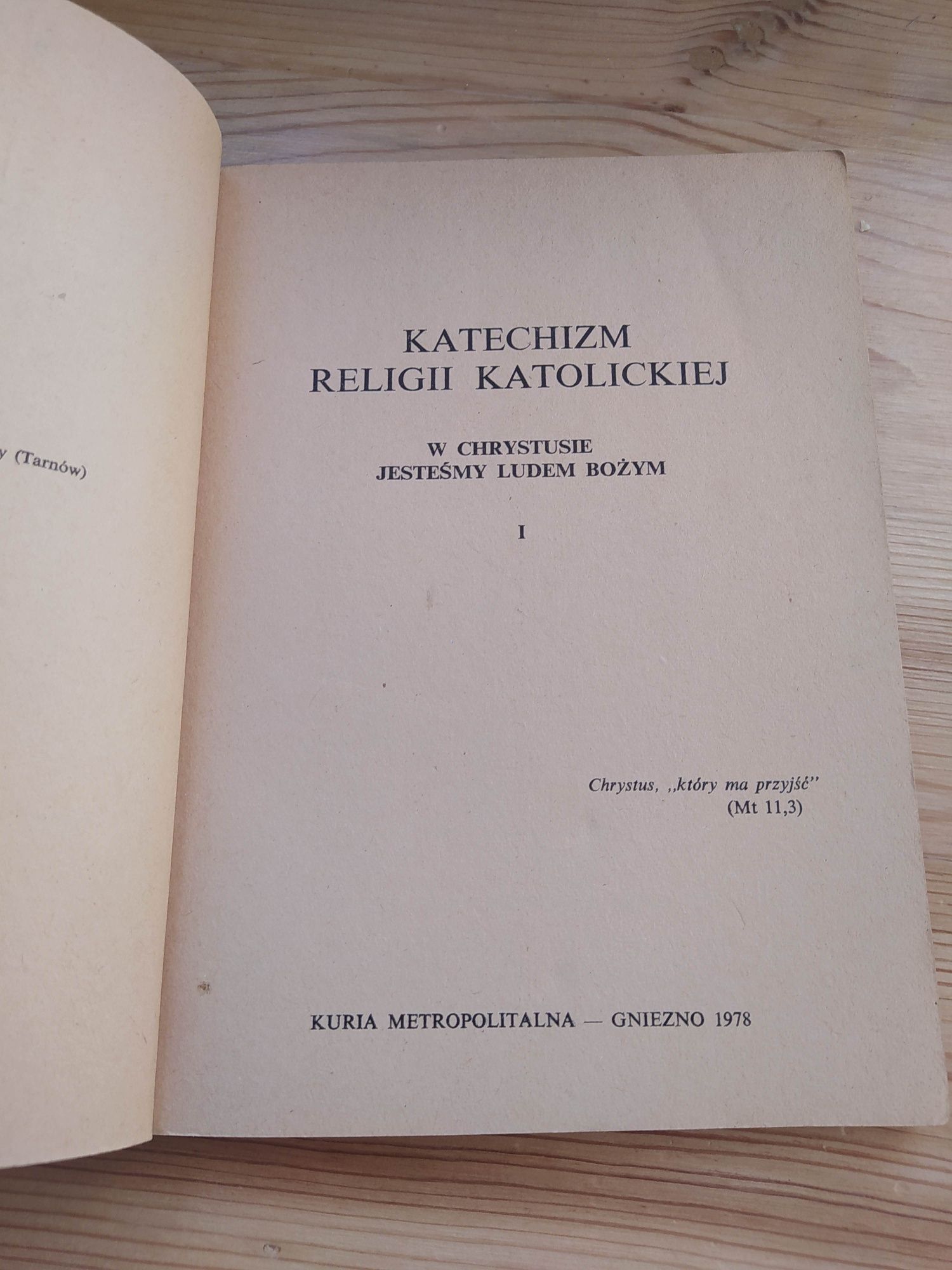 W Chrystusie jesteśmy ludem bożym - Katechizm religii katolickiej