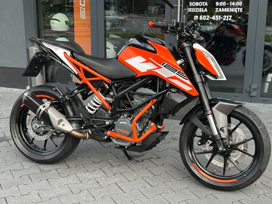 KTM Duke 125 R 2019 Bezwypadkowy , Salon PL Zadbany Kat.B Dostawa RATY