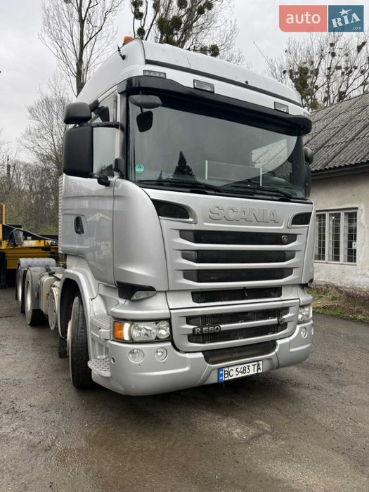 Scania R 580 2014 R 560 тягач головка без причіпа