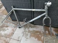 rama rowerowa MTB cr-mo DECATHLON Vintage