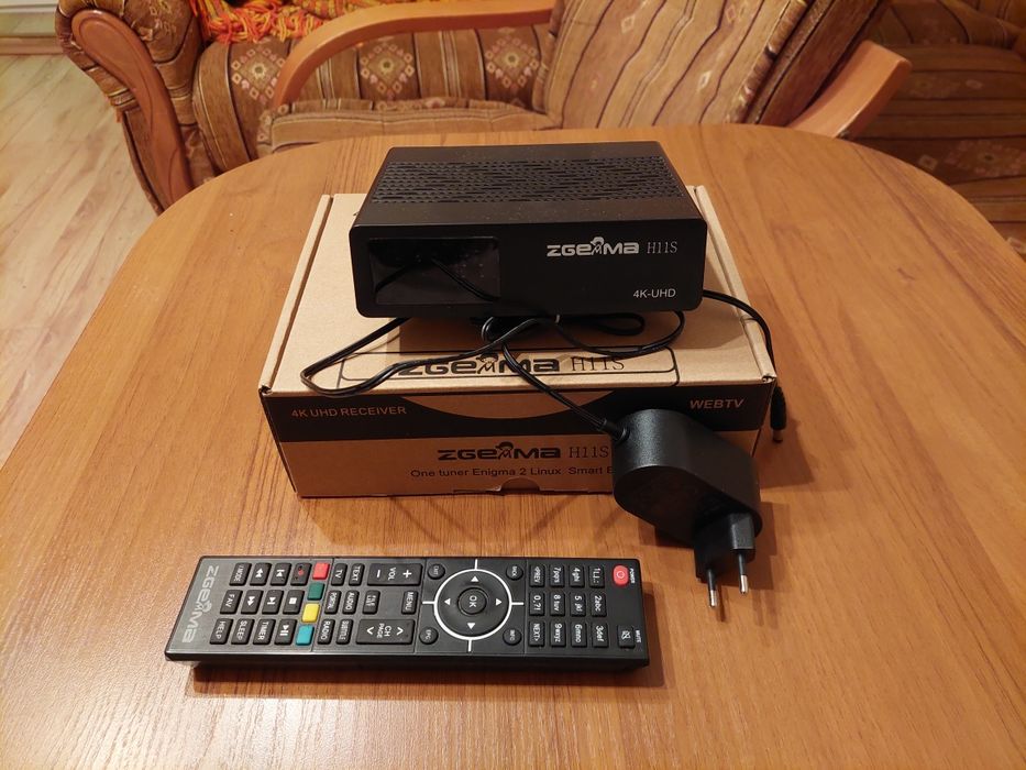 Zgemma H11S 4K UHD – tuner satelitarny Linux Enigma2