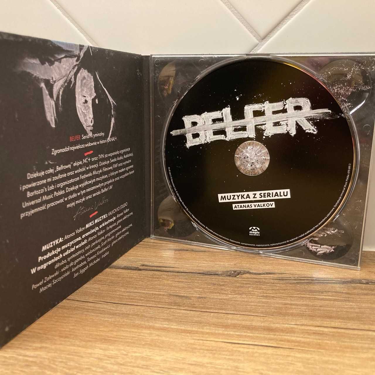 Belfer Muzyka z serialu Atanas Valkov CD