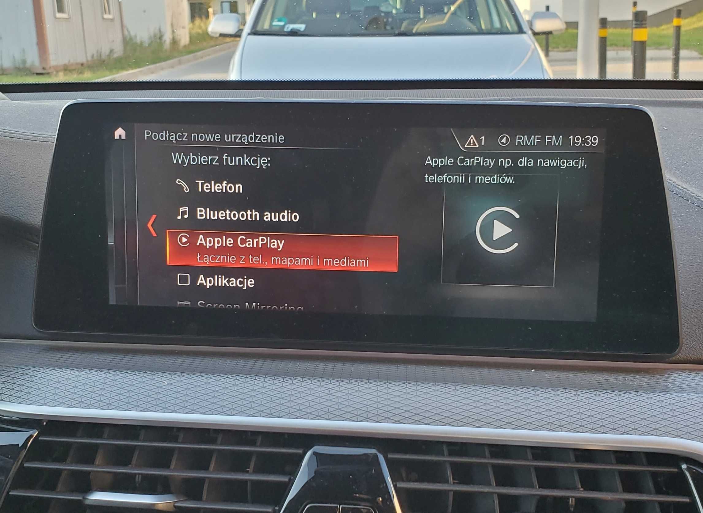 BMW MINI Apple CARPLAY Screen Mirroring NBT EVO ID5 ID6 Aktywacja