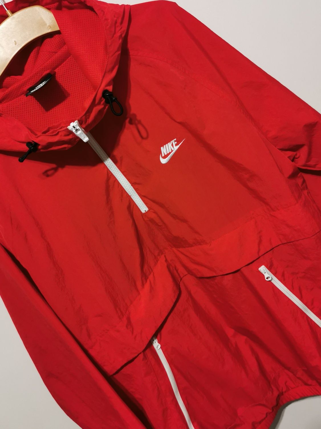 Nike Retro kurtka cienka lekka męska logowana L