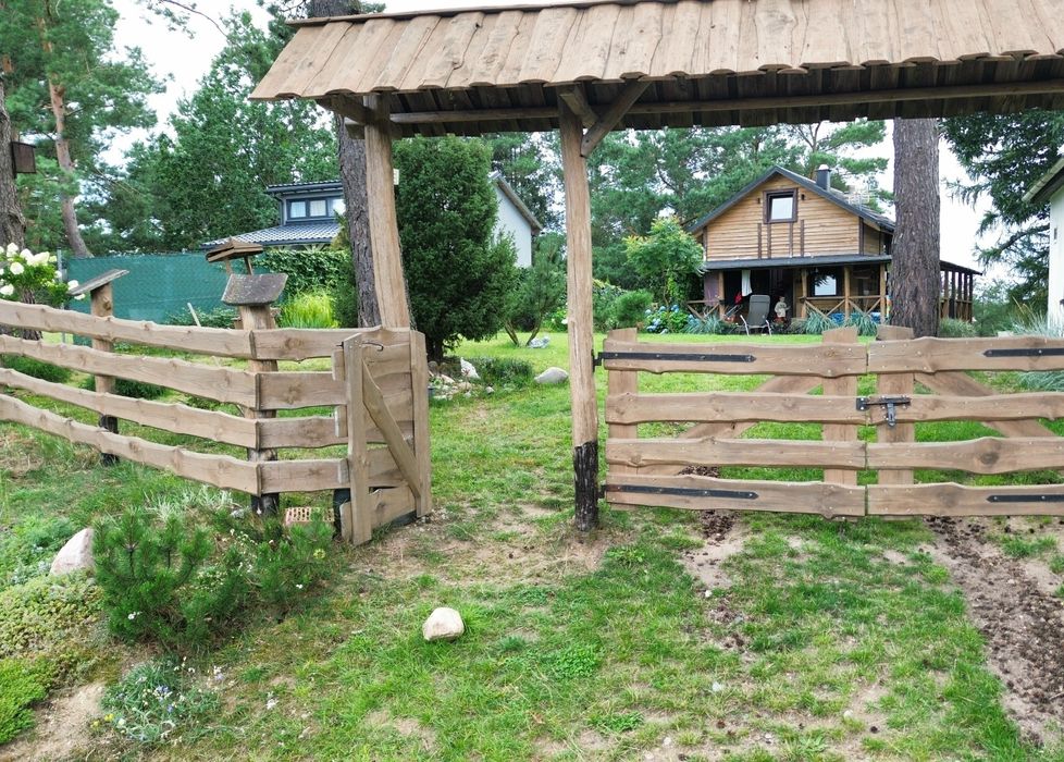 Domki nad jeziorem Kaszuby Świeszyno Wichrowego  wzgórze