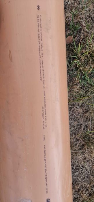 Rura kanalizacyjna Fi 200/5,9/3000 SN8