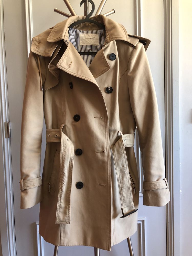 Parka impermeável zara