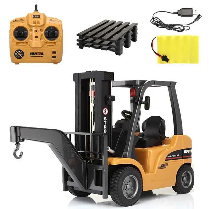 Погрузчик Huina Toys 1577 1:10 Metal Fork Lift (Yellow)