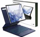 Etui Dexnor z klawiaturą Bluetooth Galaxy Tab S7 FE/S7+/S8+/S9+/S9 FE+