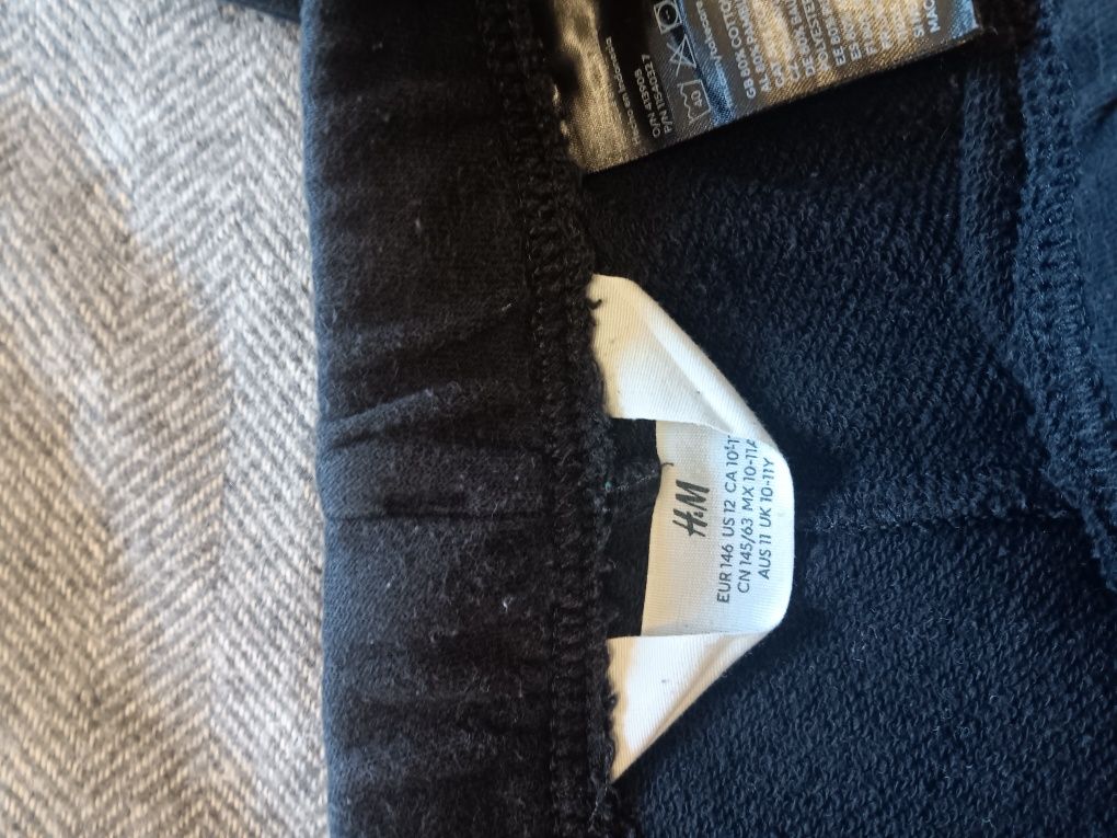 Spodnie dresy 2 szt Zara/H&M 146 cm.