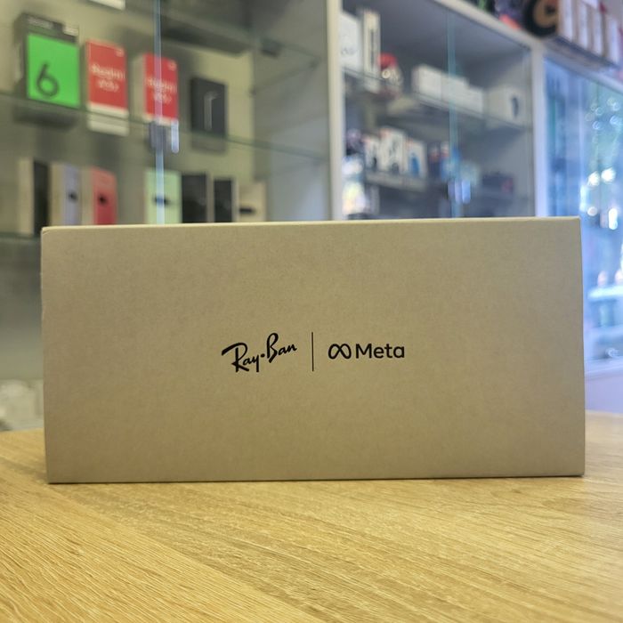 Ray-Ban Meta Wayfarer Shiny Black Frame/G15 Green Нові! Магазин!