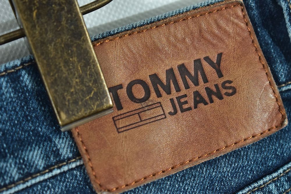Tommy Jeans Męskie Spodnie Dżinsowe Slim Scnaton W34 L32