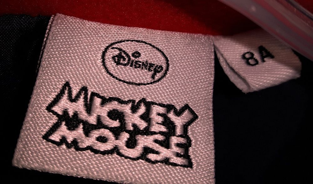 Blusão de criança sem mangas da Disney (Mickey) – 8 anos