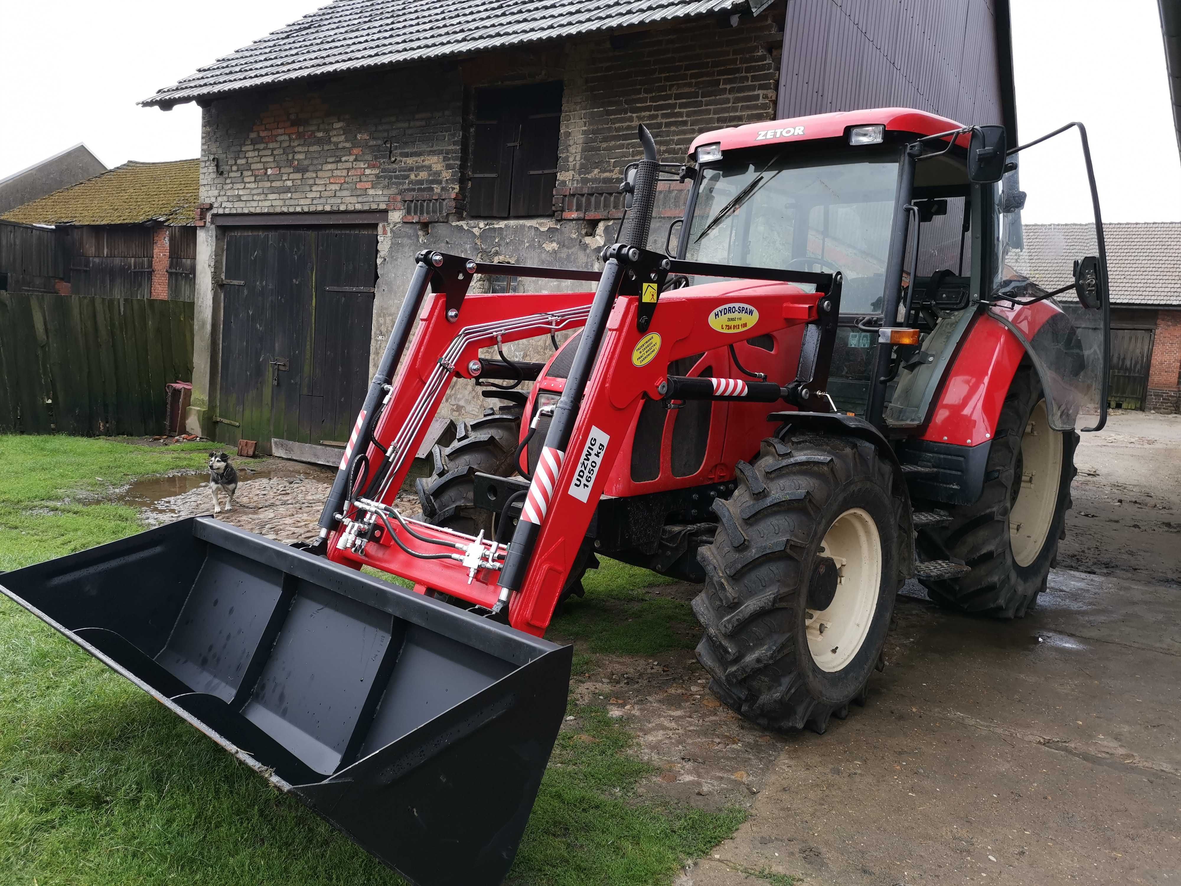 Ładowacz czołowy tur Ursus Zetor MTZ Belarus MF Renault Case