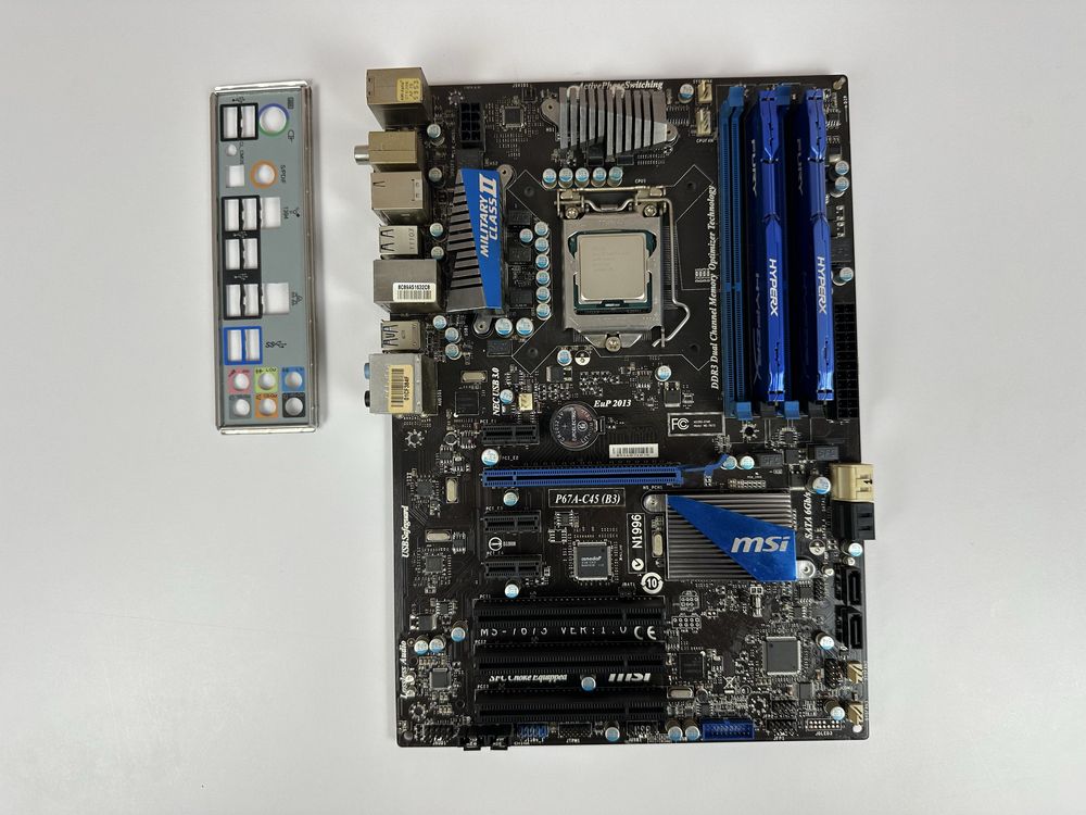 Комплект i7 3770, 8gb, материнська плата