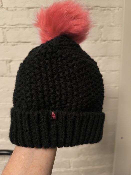 Dziewczęca czapka 4F