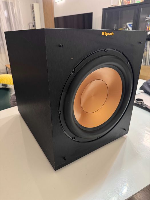 Subwoofer aktywny Klipsch R-12SW + kabel Monster Cable 1xRCA/1xRCA 3 m