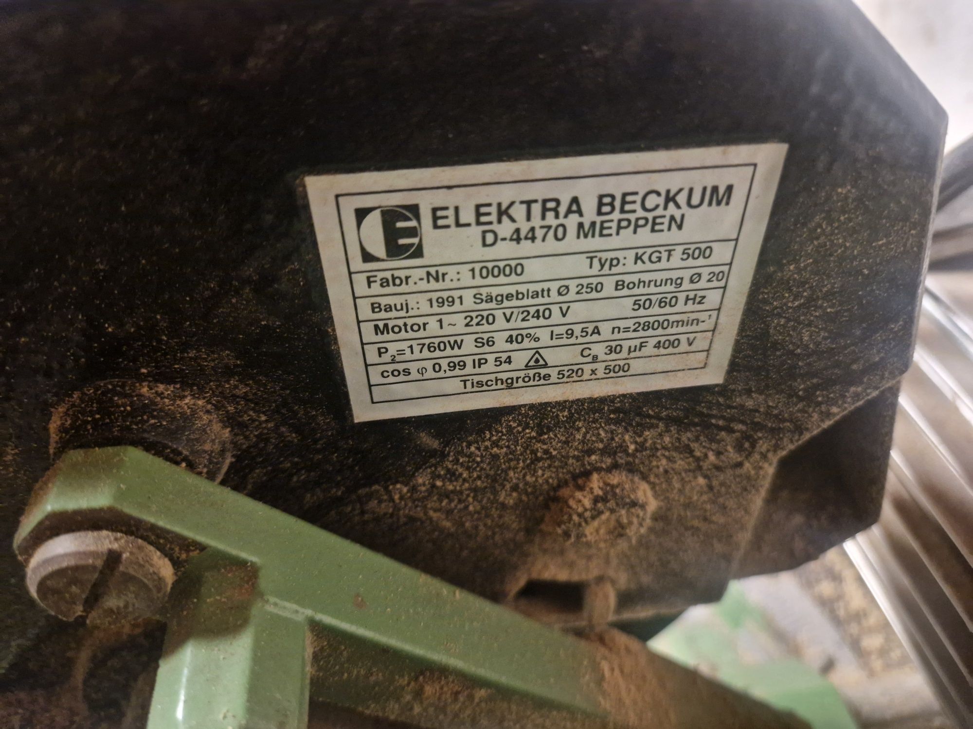 Ukośnica piła Elektra beckum KGT 500