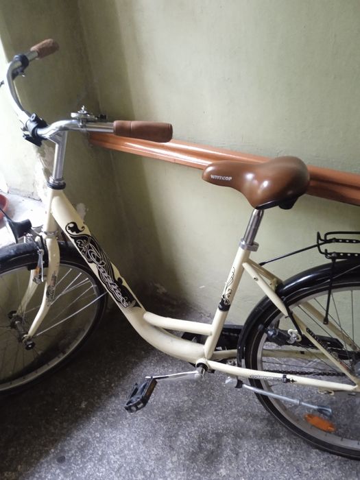 Rower miejski zadbany