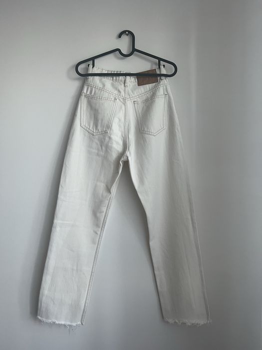Світлі (молочні) джинси zara eur34/mex24