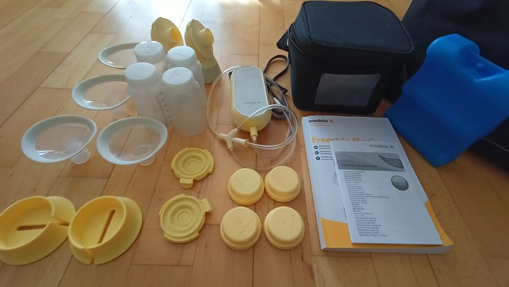 Laktator Medela Freestyle Flex – komplet plus dodatki i gratisy