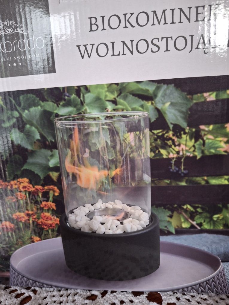 Biokominek wolnostojący nowy dekorado