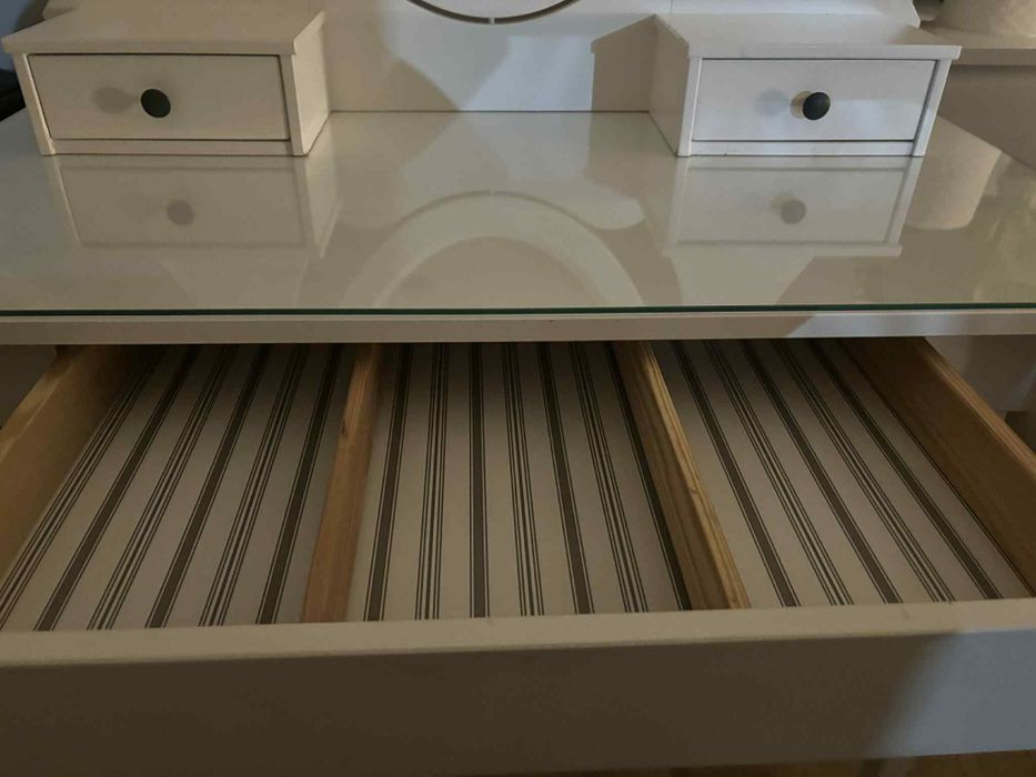 Toaletka Ikea biała