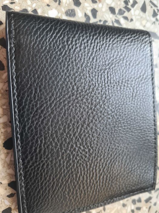 Czarny portfel ZARA Man Nowy