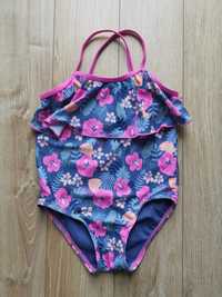 Strój kąpielowy jednoczęściowy kostium w kwiatki cool club Smyk r. 98