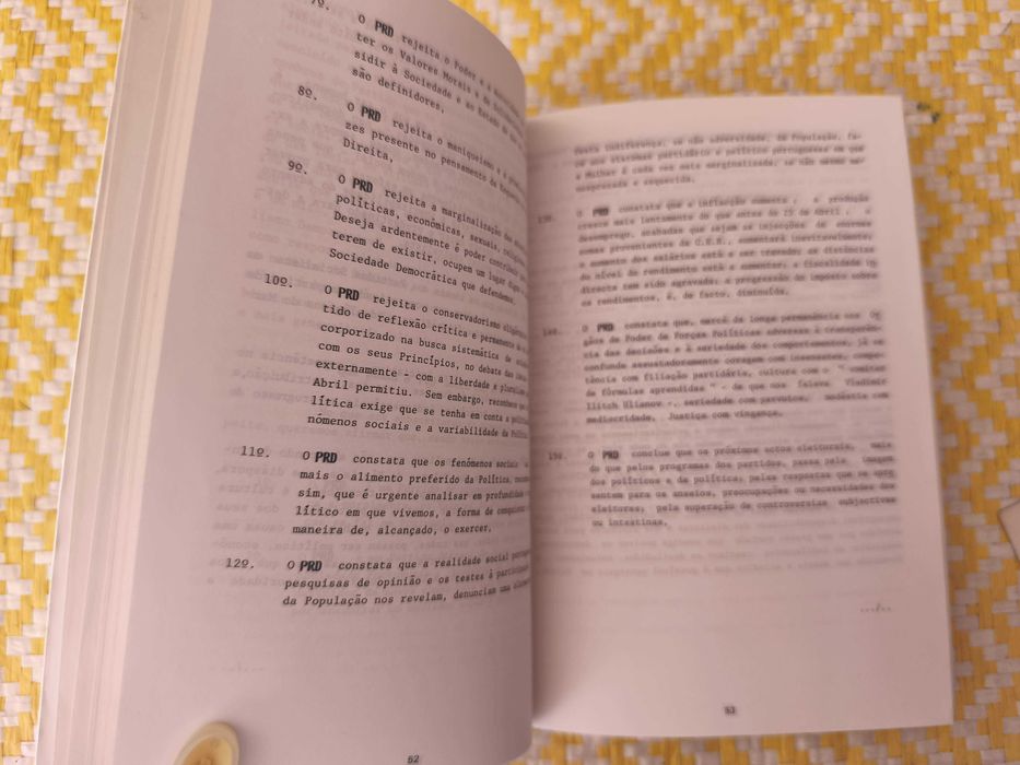 IV Convenção Nacional do PRD - Documentos